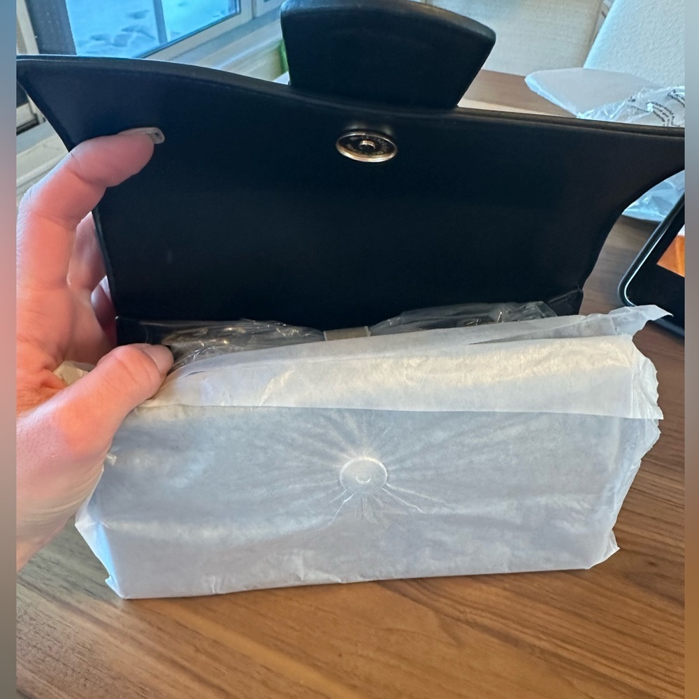 Kayla + Ava black vegan purse NWT - Picture 4 of 5
